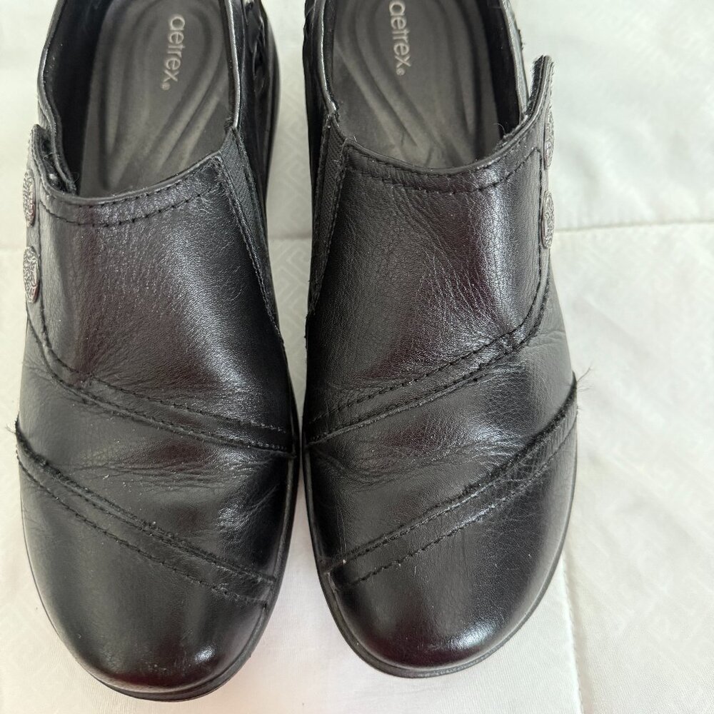 Black Aetrex Walking Shoes Size 7 1/2
